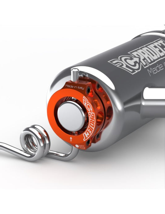 RC-Project "The Ring" Muffler Support - Orange