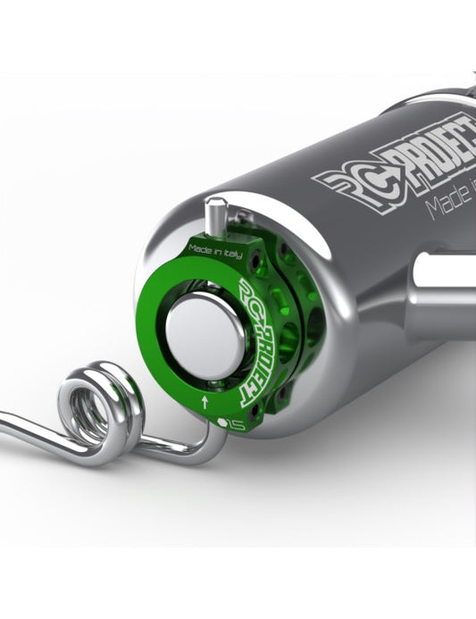 RC-Project "The Ring" Muffler Support - Green