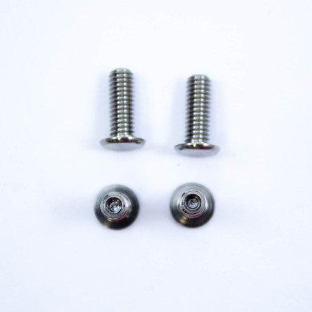 ULTIMATE M4x12 DOWNSTOP TITANIUM SCREWS MUGEN (4 pcs.)