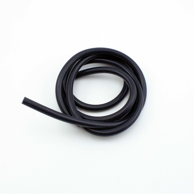 ULTIMATE-SILICONE FUEL LINE HI-RESISTANCE BLACK 1m.